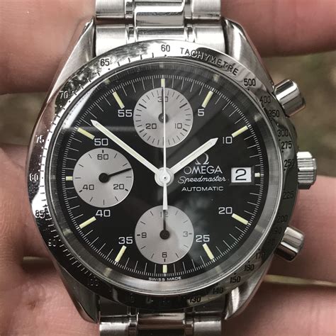 omega speedmaster date panda